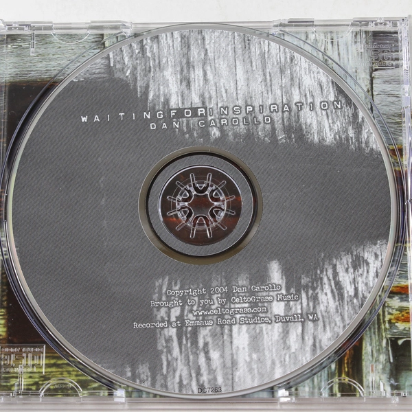 Dan Carollo Waiting for Inspiration CD 2004 Good Pre-Owned Condition