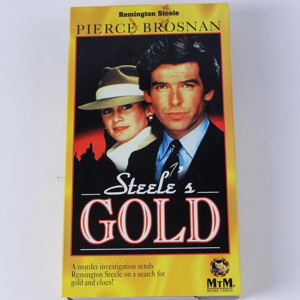 Steele's Gold VHS 1994 Pierce Brosnan