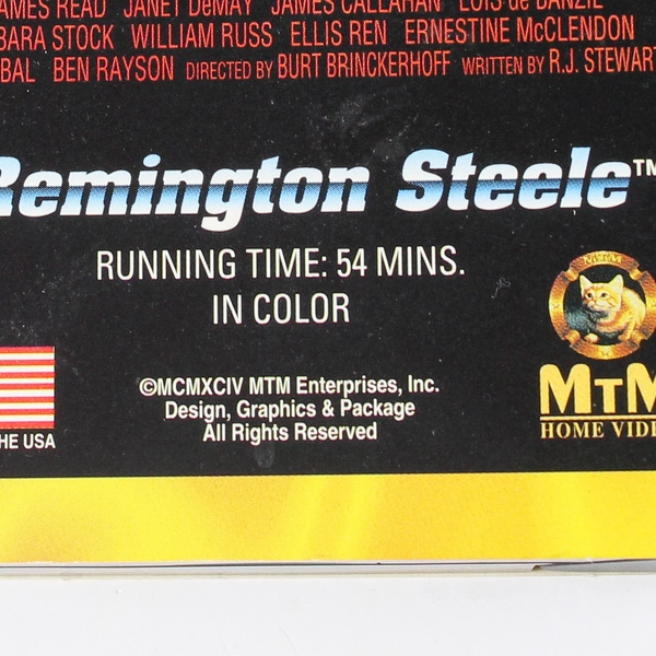 Steele's Gold VHS 1994 Pierce Brosnan