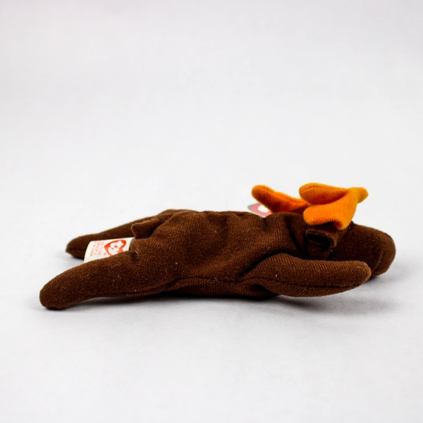 1996 McDonald's Ty Teenie Beanie Babies Chocolate the Moose with Hang Tag