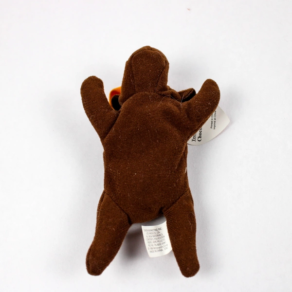 1996 McDonald's Ty Teenie Beanie Babies Chocolate the Moose with Hang Tag