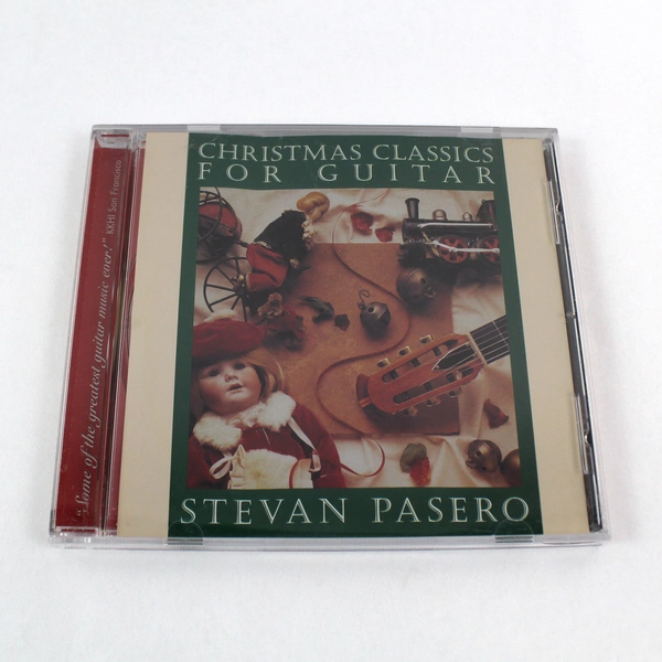 Stevan Pasero Christmas Classics for Guitar CD Album 1986 Sugo Music