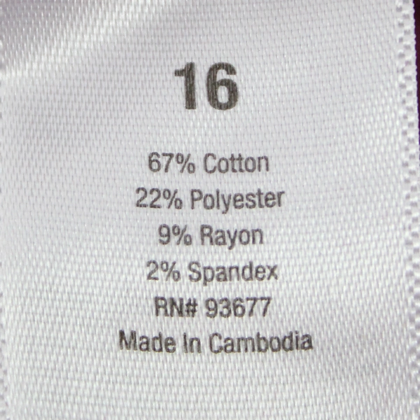 A New Approach Maroon Ankle Jeans Women's Size 16