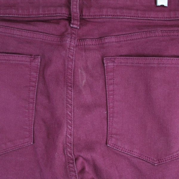 A New Approach Maroon Ankle Jeans Women's Size 16
