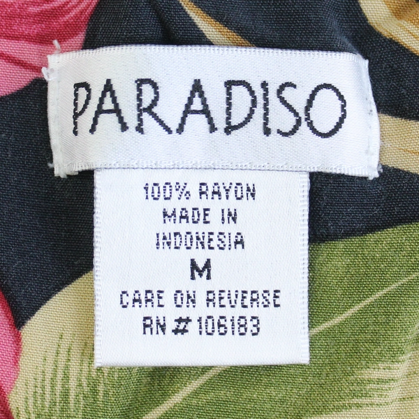 Paradiso Women's Medium Mid Length Sleeveless Summer Floral Design Dress