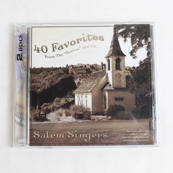 40 Favorites From The Forties and On by The Salem Singers CD 2005