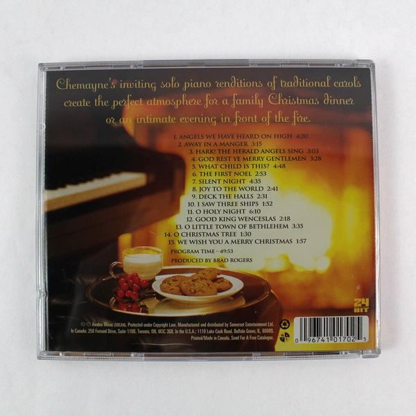 Christmas Piano CD by Chemayne Micallef, Avalon Records 2006, Good Condition