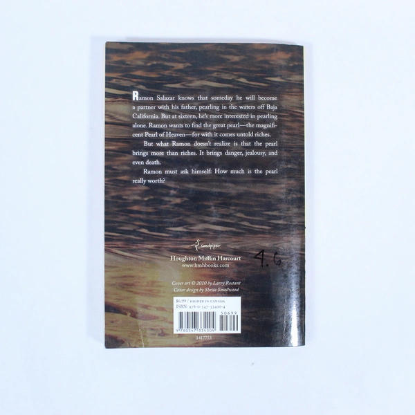 The Black Pearl by Scott O'Dell 2010 PB Pre-owned School Stamp & Writing