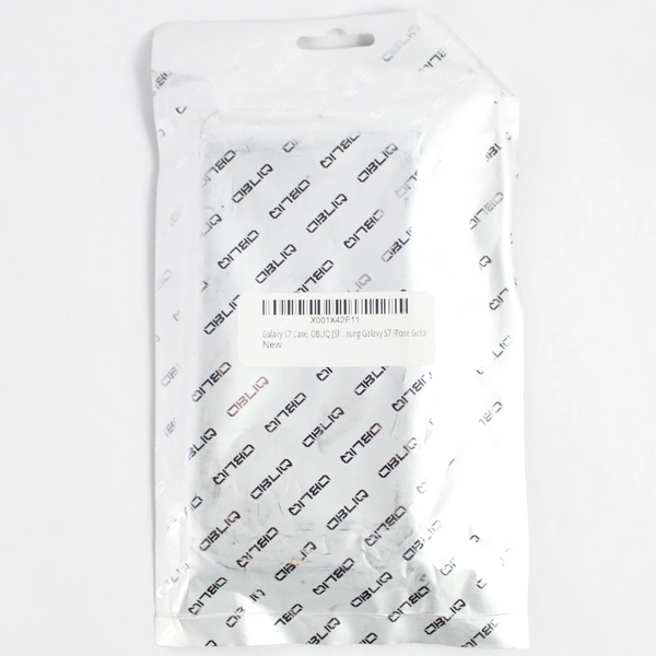Rose Gold Galaxy S7 Slim Meta Phone Case OBLIQ Brand Unopened