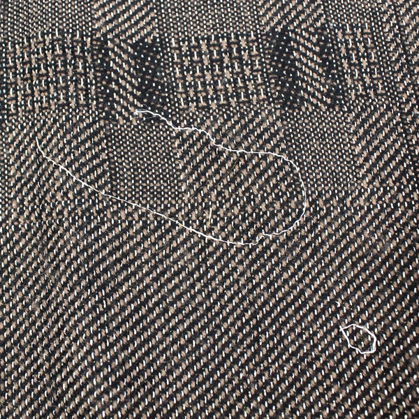 Gold and Black Fringed Woven Shawl Wrap (46" x 46")