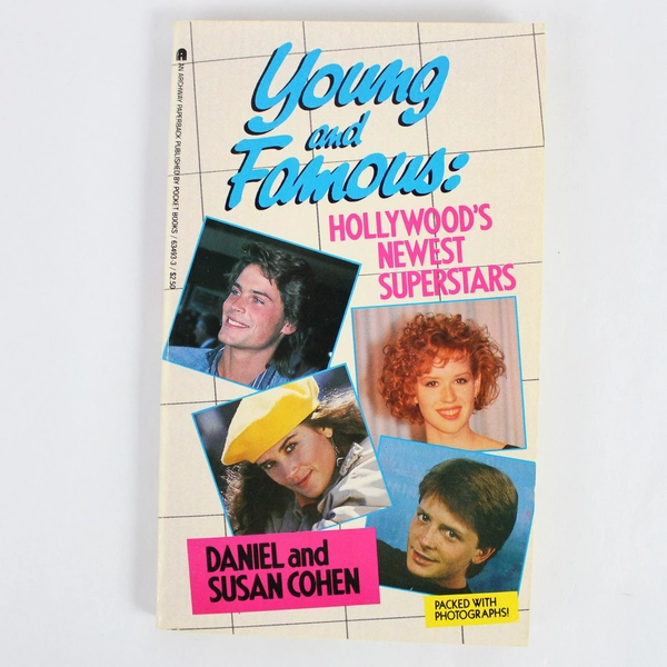 Vintage Young and Famous Hollywood's Newest Superstars 1987 Paperback