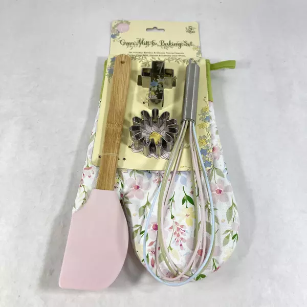 Core Kitchen 5 Piece Oven Mitt And Baking Set