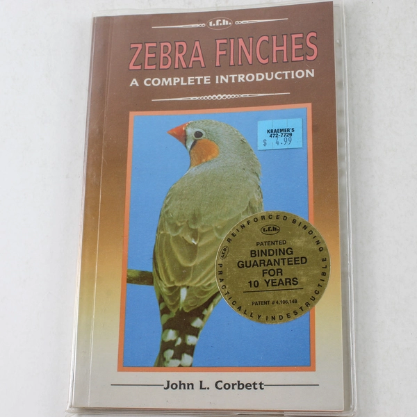 Zebra Finches: A Complete Introduction by John L. Corbett 1987 Paperback