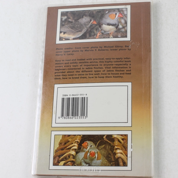 Zebra Finches: A Complete Introduction by John L. Corbett 1987 Paperback