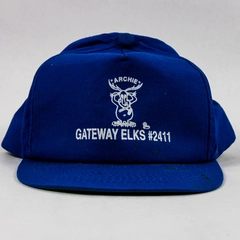 Gateway Elks #2411 Archie Dark Blue Adjustable Strap Ball Cap Hat