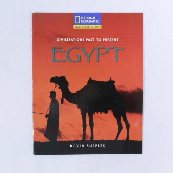 Lot of 6 National Geographic Egypt Books by Kevin Supples, 2013