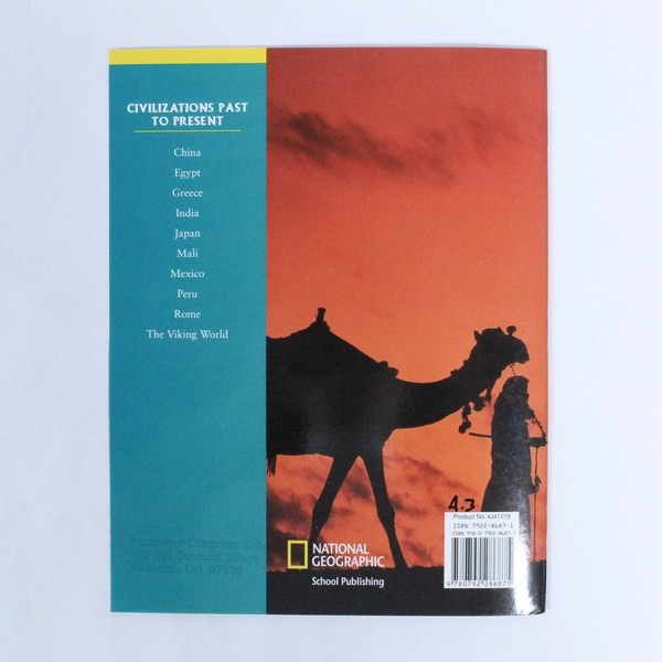 Lot of 6 National Geographic Egypt Books by Kevin Supples, 2013