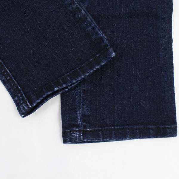 Volcom Nu Metal Dark Blue Legging Jeans Size 5 Skinny Faux Leather Accents