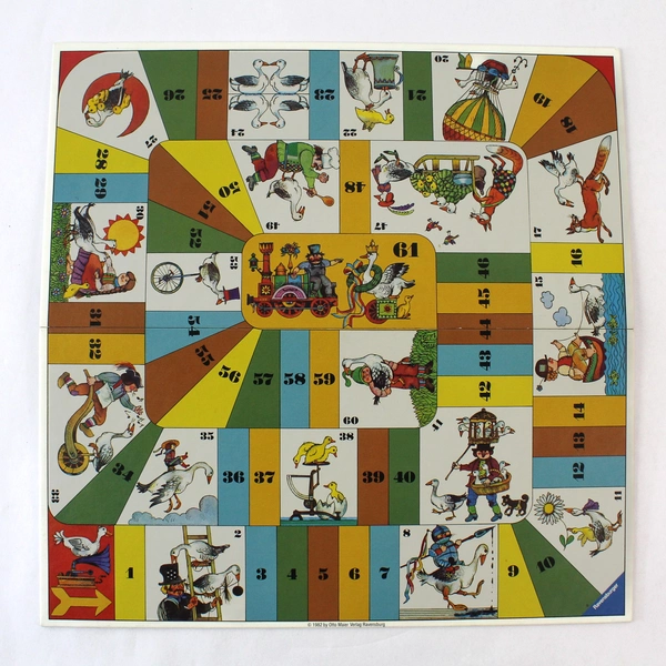 Vintage Ravensburger 2 Sided Tell A Story Game Board Replacement