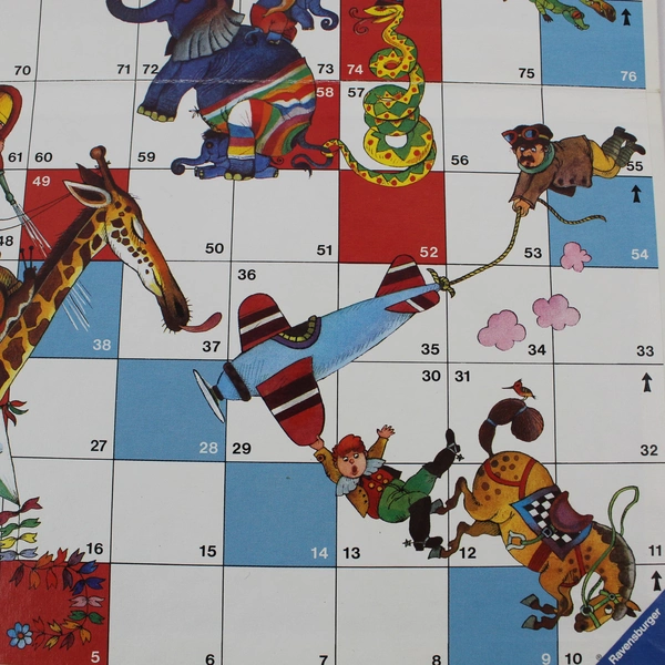 Vintage Ravensburger 2 Sided Tell A Story Game Board Replacement