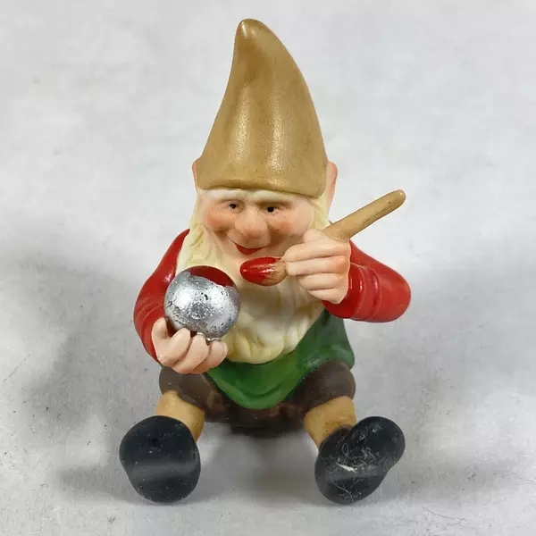 Vtg 1987 Hallmark Gold Crown Collectible Toymaker Elves Collection Kurt & Emil 