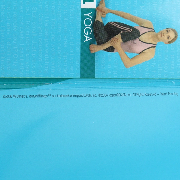 Lot of 2 15 Minute Workouts Yoga Yourself Fitness McDonalds Discs 1 and 4