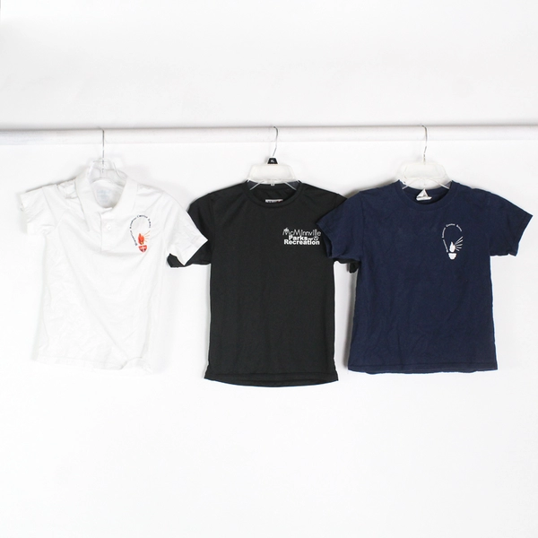 Lot of 3 McMinnville Adventist School & Parks and Rec Youth T-Shirts Size XS