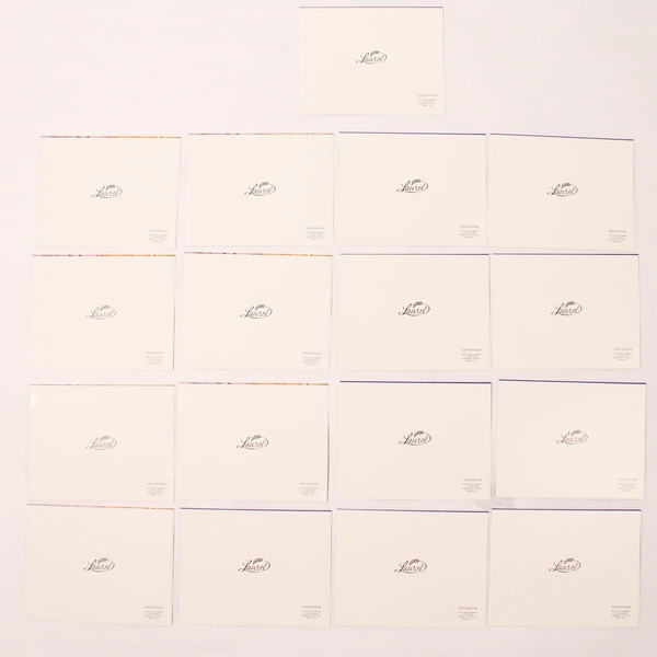 Lot of 17 Laurel Religious Christmas Cards With Envelopes