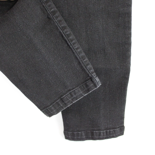 Unbranded Black Tapered Leg Denim Jeans Juniors Size 3