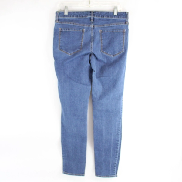 Old Navy Cotton Blend Super Skinny Blue Jeans Women's Size 12