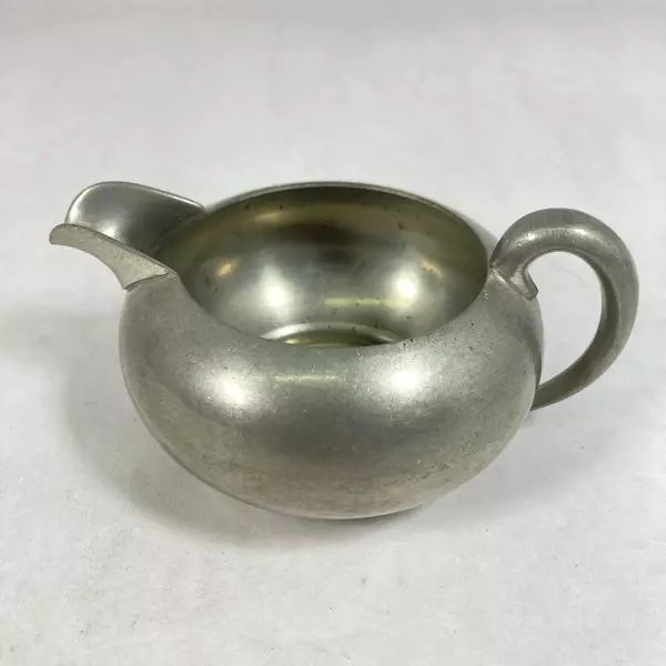 Vintage Cromwell Silver Mfg. Co. Old English Pewter 4 Piece Tea Set