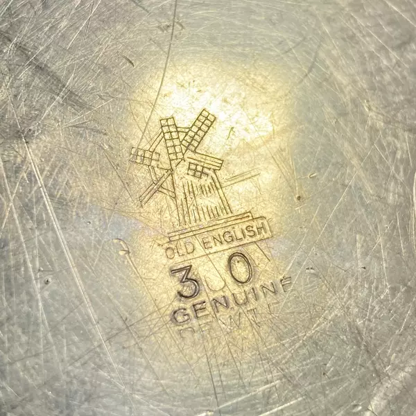 Vintage Cromwell Silver Mfg. Co. Old English Pewter 4 Piece Tea Set