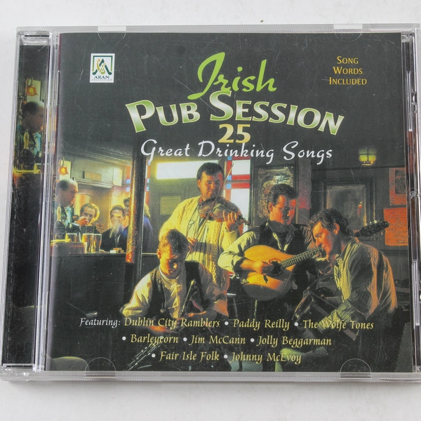 Irish Pub Session 25 CD - Great Drinking Songs by Dolphin Records - Pre-Owned