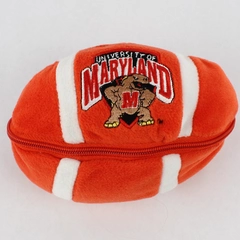 Plushland University of Maryland Terrapins Stuffed Bear In A Football Plush
