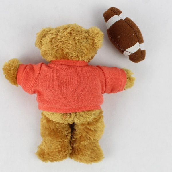 Plushland University of Maryland Terrapins Stuffed Bear In A Football Plush