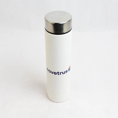 Starline For Covetrus White Stainless Steel Water Bottle Travel Mug Vacuum