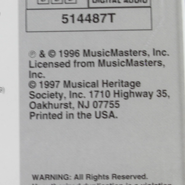 Segovia Canciones Populares CD Eliot Fisk World Premiere 1997 - Good Condition