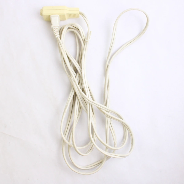 Lot of 2 Two-Prong 12ft Extension Cords Electrical Power Cord Home Improvement