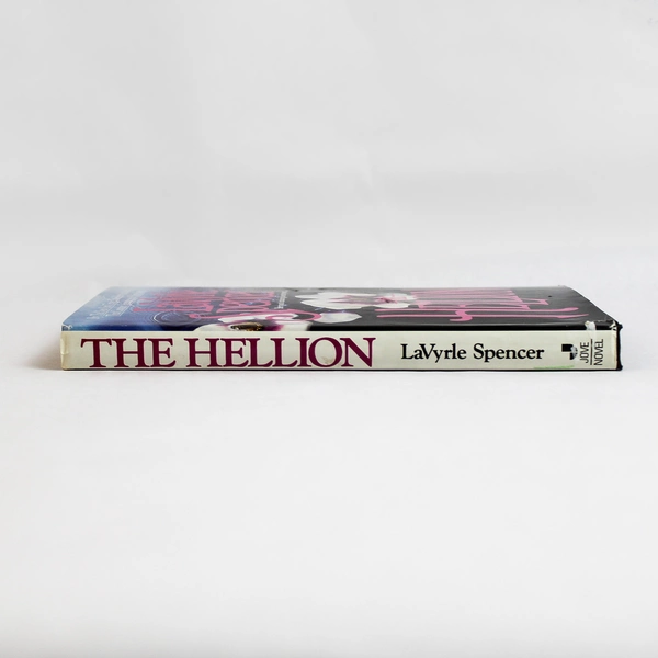 The Hellion by LaVyrle Spencer 1984 Jove Hardcover Book Dust Jacket