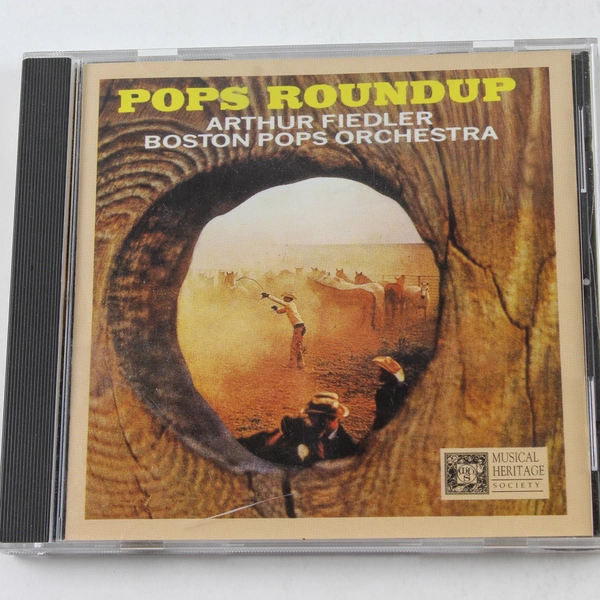 Pops Roundup CD by Arthur Fiedler & Boston Pops Orchestra 1997 - Good Condition