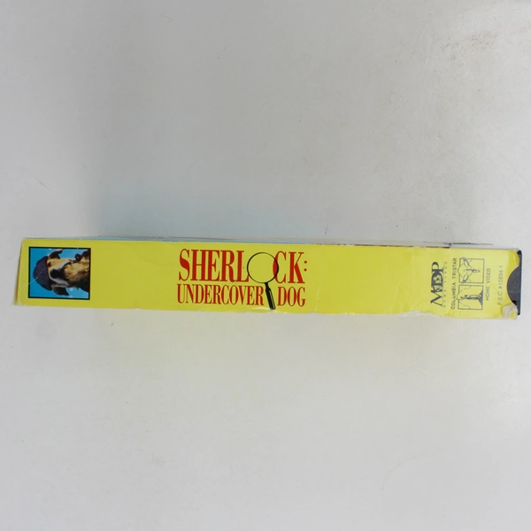 Sherlock Undercover Dog 1994 VHS Tape Columbia Tristar