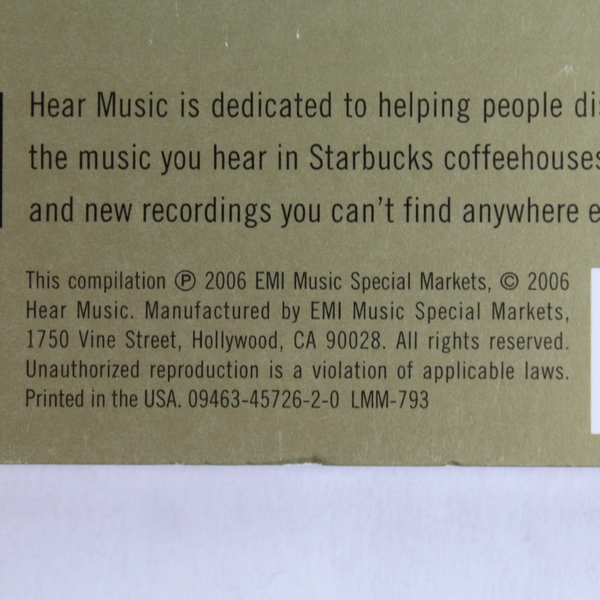 Amore Album by Dean Martin EMI Music 2006 EMI Hearmusic The Sound of Starbucks