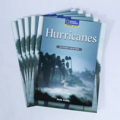 Lot of 5 Nat Geo Extreme Weather Books - Hurricanes by Josie Green 2005