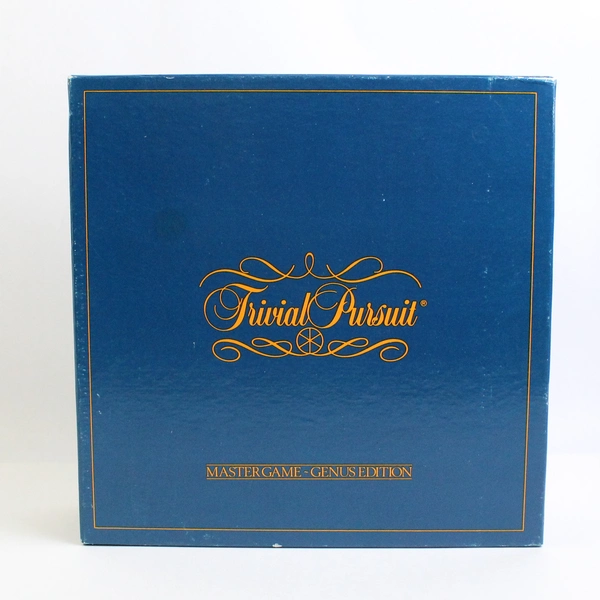 Vintage Trivial Pursuit Master Game Genus Edition Board Game Used 1981