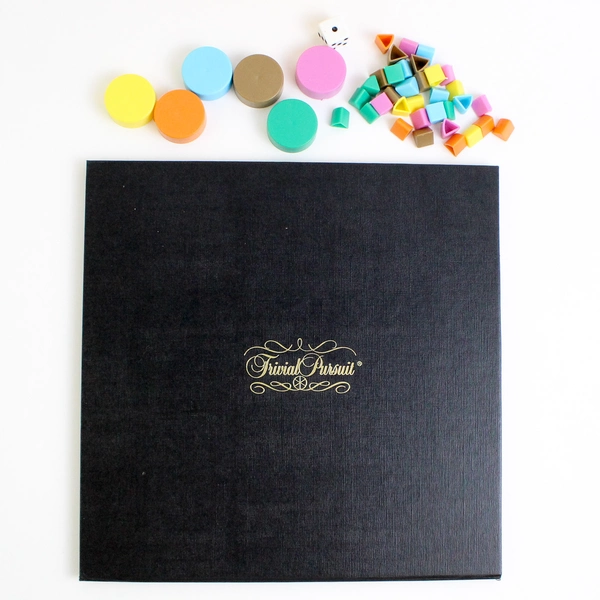 Vintage Trivial Pursuit Master Game Genus Edition Board Game Used 1981