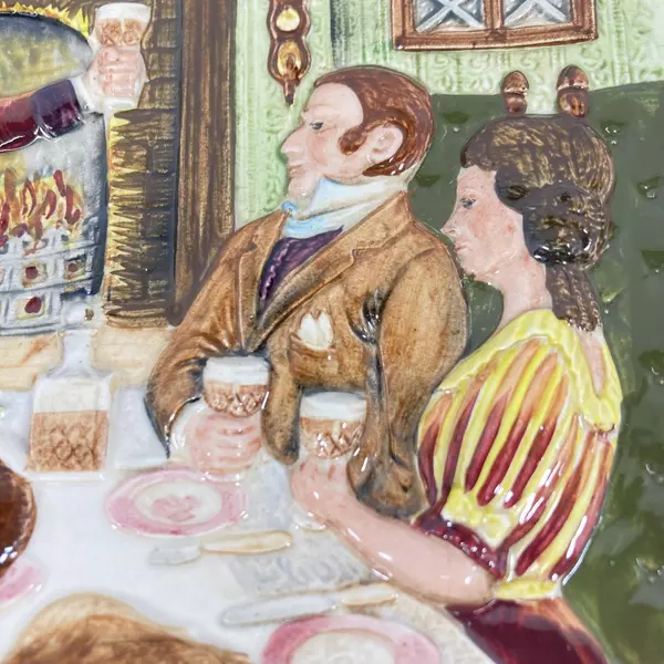 Vintage 1972 First Edition Beswick Royal Doulton Christmas Plate 8"