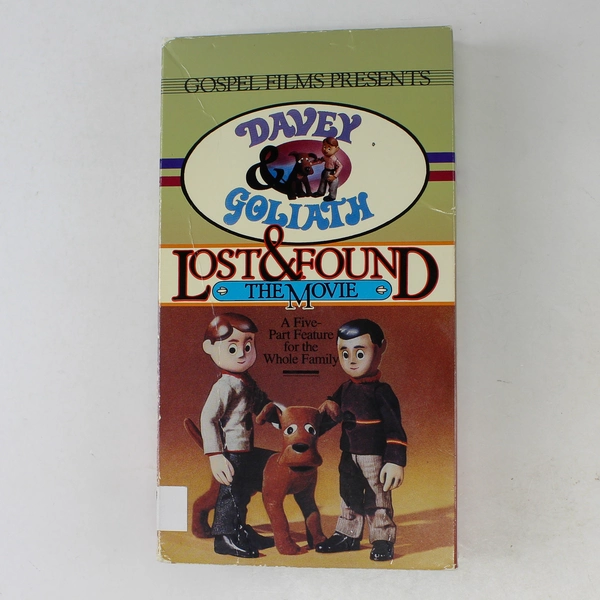 Davy & Goliath Lost and Found the Movie VHS Gospel Films