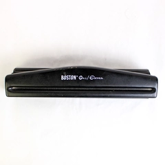 Boston One/Eleven 2-Hole Paper Punch with Catch Tray Office Desk Supplies