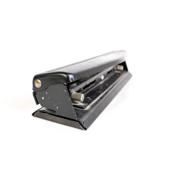 Boston One/Eleven 2-Hole Paper Punch with Catch Tray Office Desk Supplies