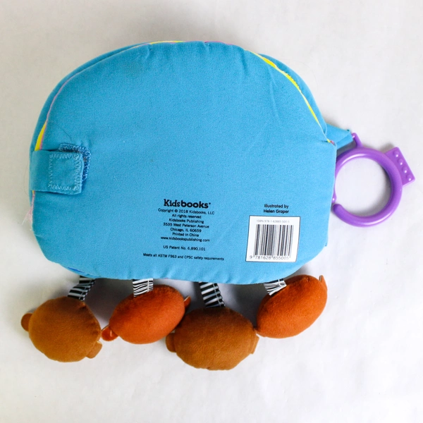 Five Little Monkeys Jumping on the Bed Soft Plush Baby Picture Book